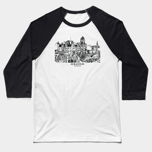 Scranton - Pennsylvania Baseball T-Shirt by Lakeric